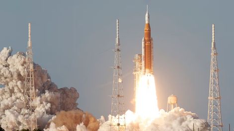 Video: así fue el impactante despegue de la misión Artemis II rumbo a la Luna