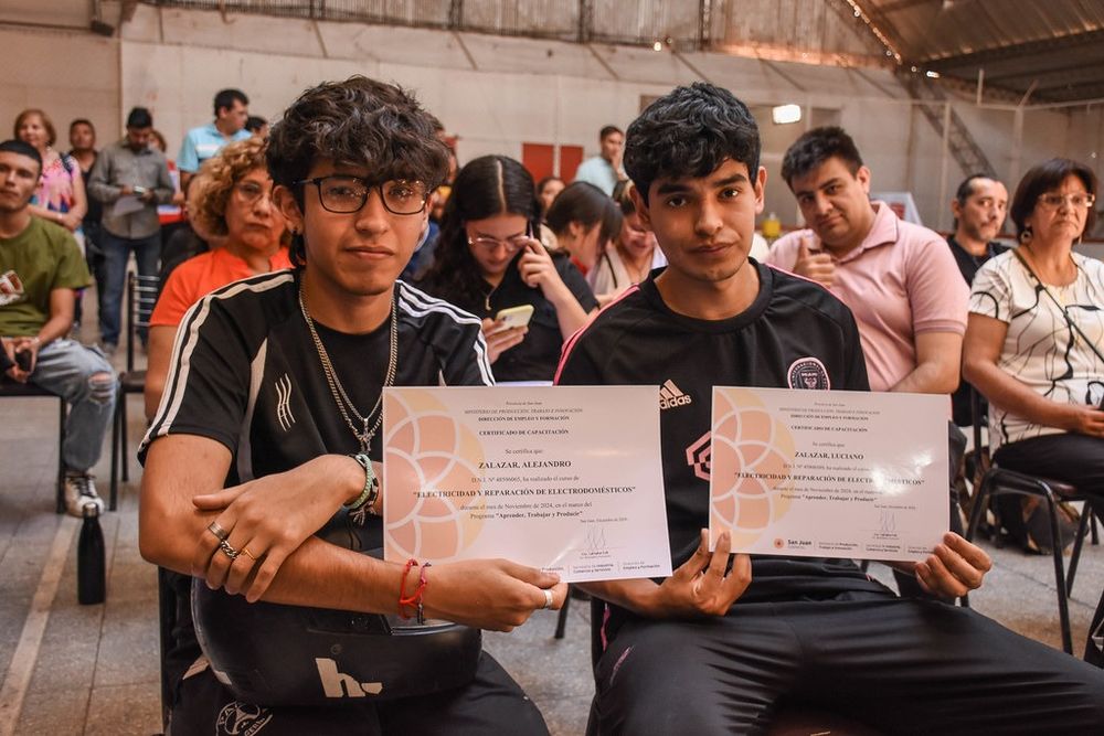 Los talleres de capacitación del programa Aprender, Trabajar y Producir están destinados a personas de 18 a 65 años.