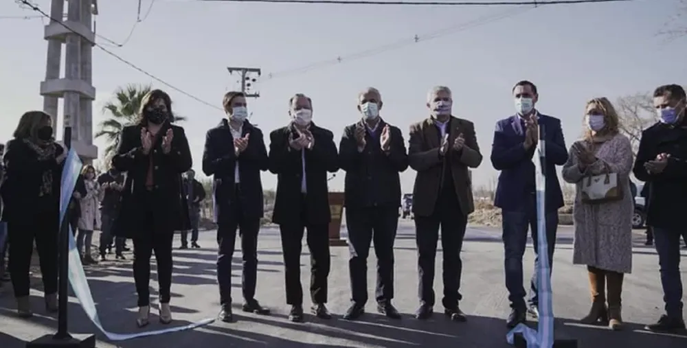 Realizaron una batería de obras para celebrar el aniversario 137 de Pocito