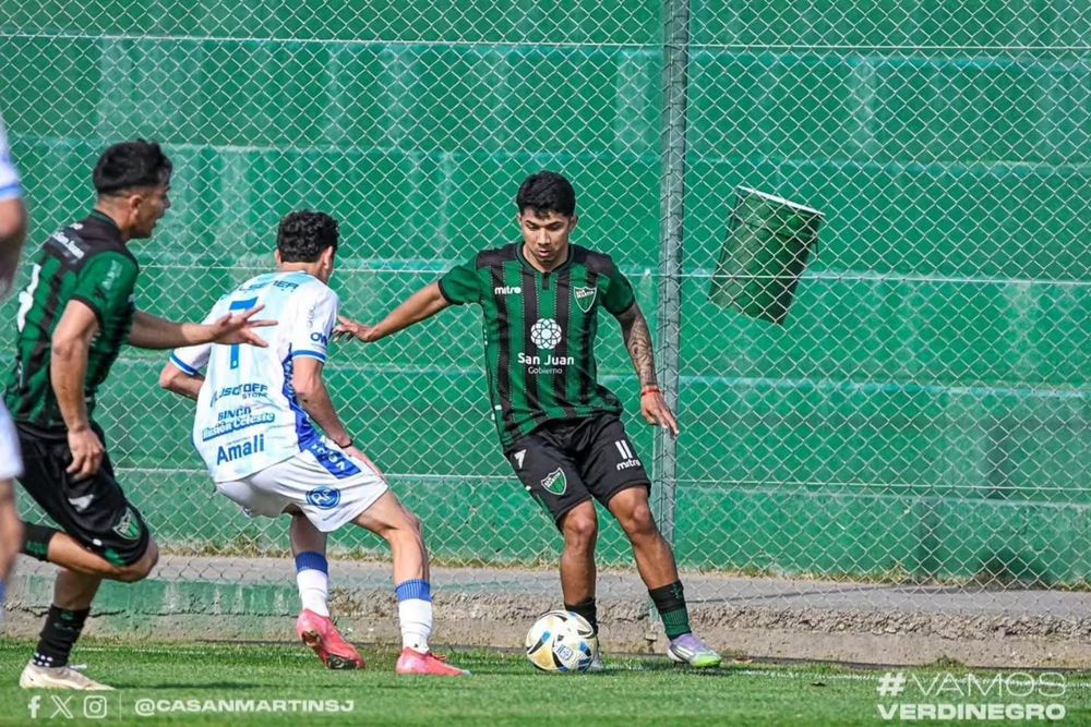 Empate. San Martín no pudo ganar en el Torneo Proyección de AFA y terminó sin goles ante Atlético Rafaela.