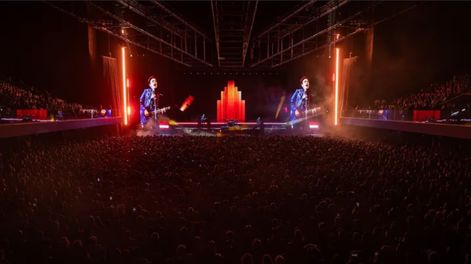 Soda Stereo brindó el primer show de su gira Ecos, en el Arena de Buenos Aires.