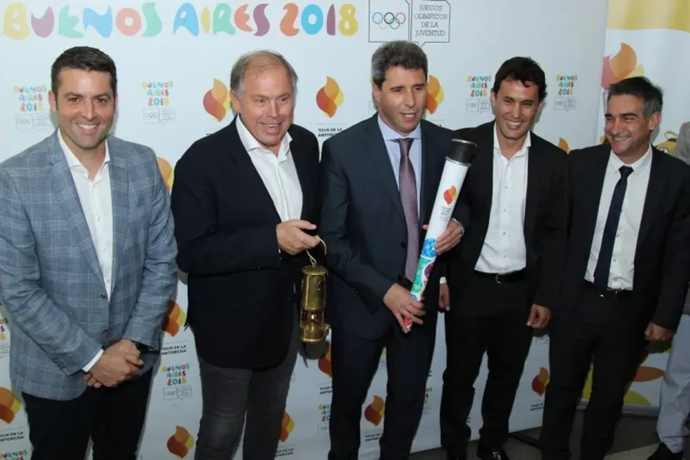 Las fotos de la presentación de la Antorcha Olímpica