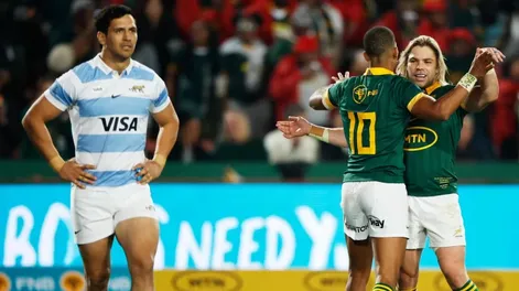Los Pumas perdieron ajustadamente frente a Sudáfrica en Johannesburgo
