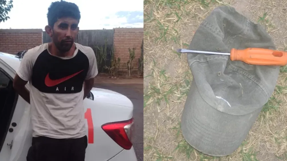 Juan Pedro Flores, el condendo en Flagrancia.