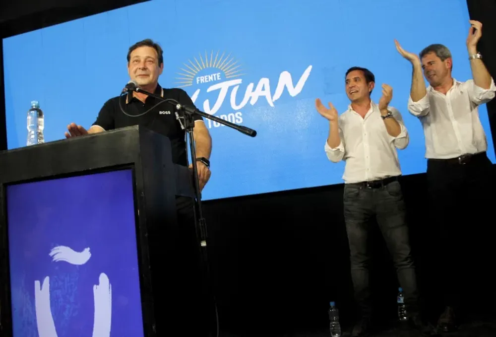 Rubén Uñac, en modo candidato: arenga a la militancia, la “consolidación del proyecto” y el pedido de apoyo
