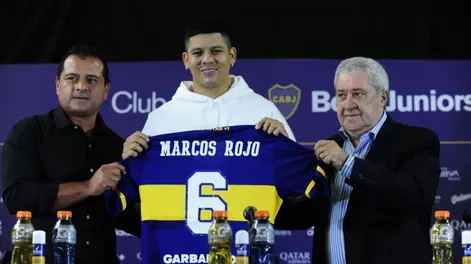 Boca presentó a Marcos Rojo: “Es el club más grande de Argentina”