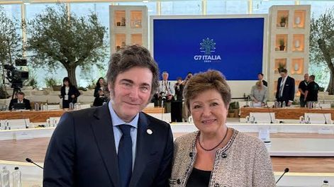 Kristalina Georgieva, llegará a la Argentina este lunes 27 de julio. La visita se da tras una invitación formal del presidente Javier Milei.