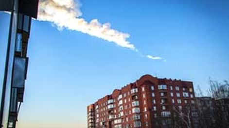 Más de 400 heridos por la caída de un meteorito en Rusia