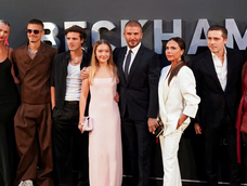 Familia Beckham.