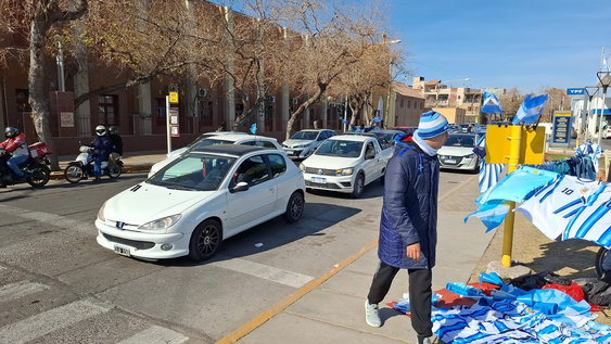 Todos rápidos a casa para ver el partido de Argentina.