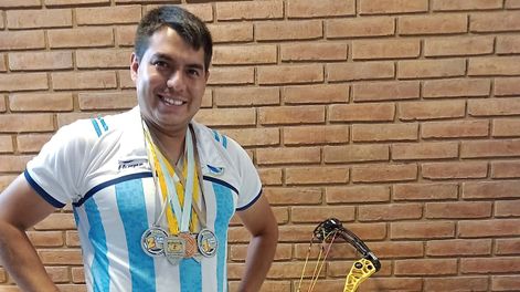 Selectivo. Lucas Garcés buscará meterse en alguna de las plazas para los Juegos ODESUR.
