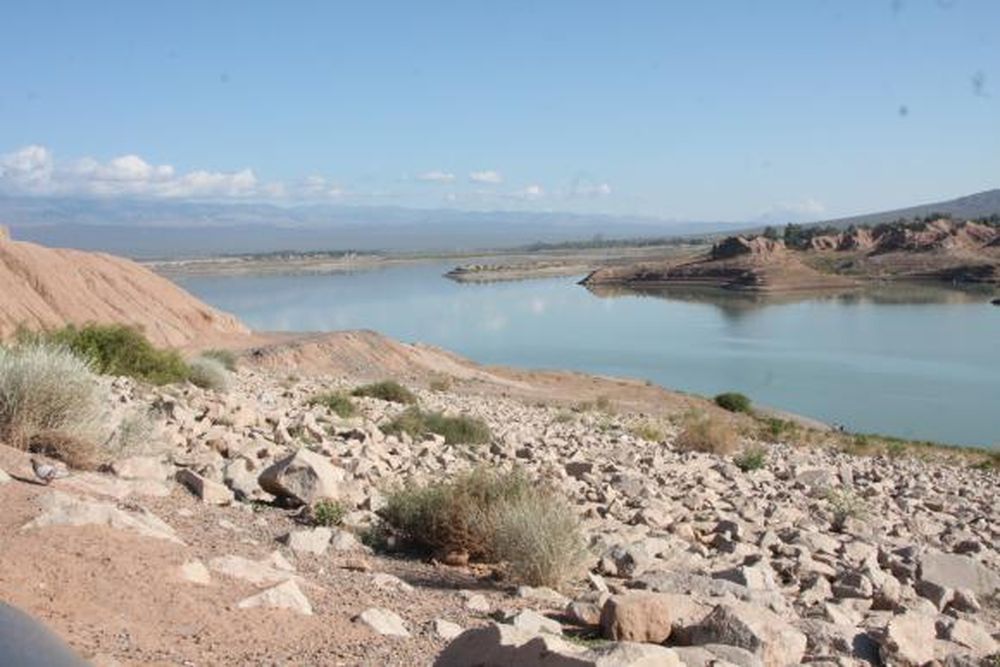Desde el lunes nos quedamos sin agua en los diques de San Juan