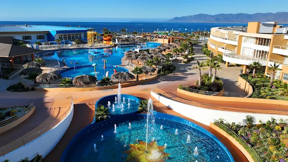 Este es el resort dond emurió el turista.