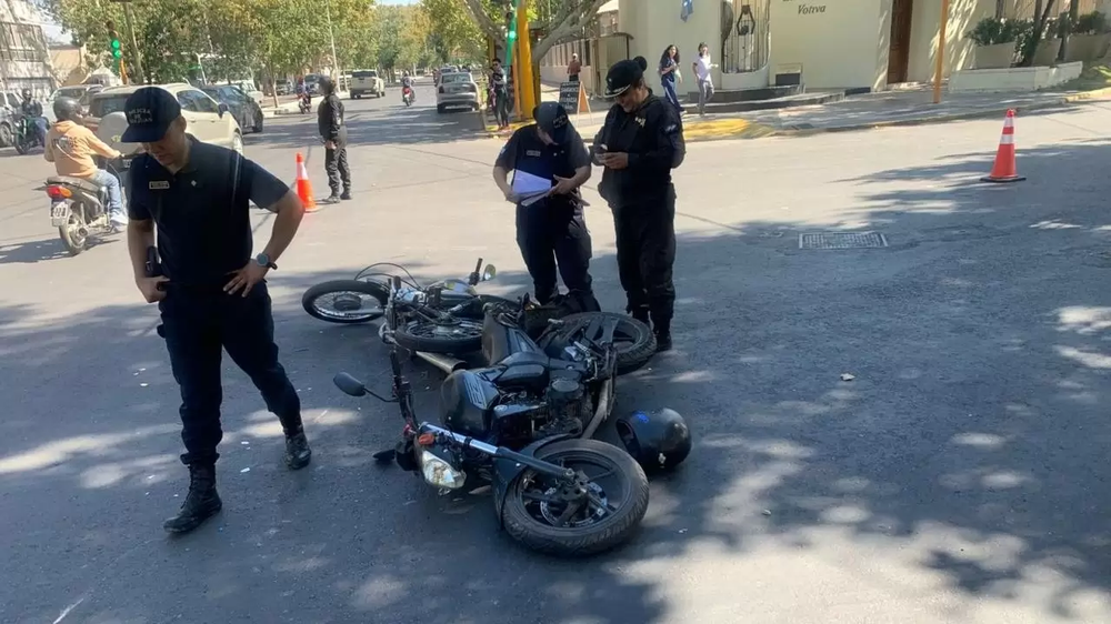 El accidente entre motos ocurrió el viernes 15 de abril de 2026.