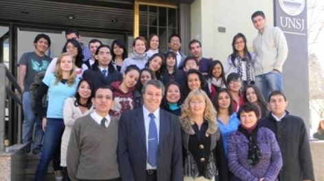 UNSJ: llegaron estudiantes de 9 países para cursar distintas carreras