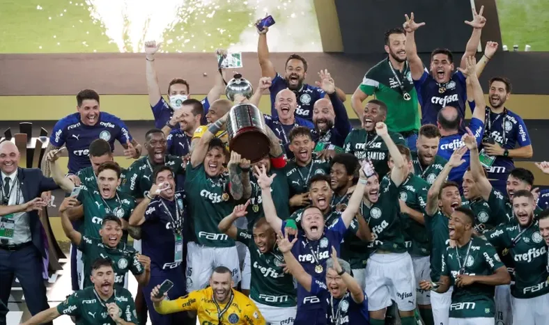 Palmeiras le ganó a Santos sobre la hora y se consagró campeón de la Copa Libertadores