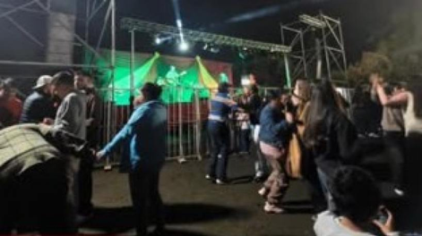 abandonaron a un bebe en plena fiesta patronal