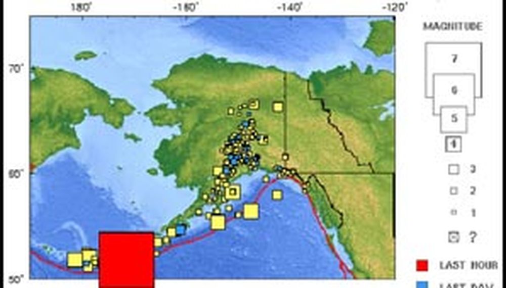 Se canceló el alerta de tsunami por sismo de 7,1 en Alaska