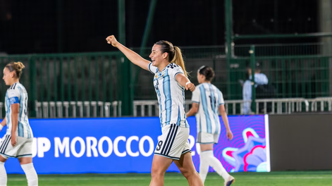 Mercedes Diz, la figura del partido.