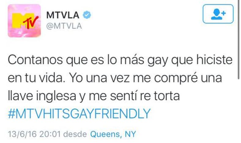 El exabrupto homofóbico de MTV