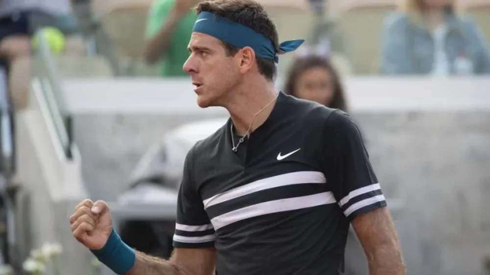 Del Potro pasó a semis caminando, pero sigue 4° en el ranking