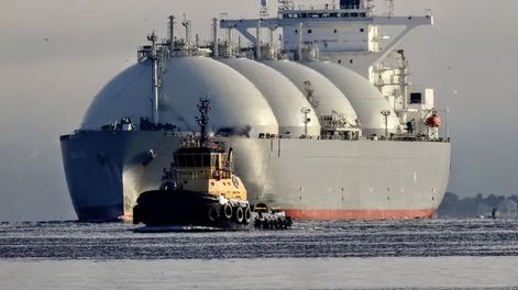 EL BUQUE MKII, que se sumará al Hilli Episeyo para operar desde el Golfo San Matías, en Río Negro.