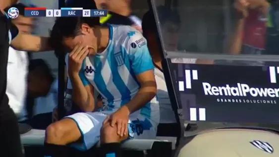 Augusto Solari se rompió los ligamentos y estará inactivo por varios meses