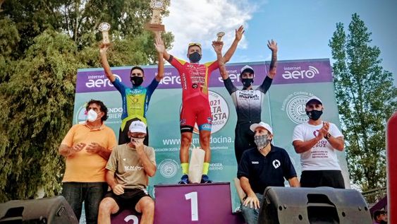 Nicolás Naranjo voló en la primera etapa de la Vuelta a Mendoza