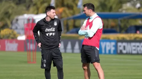 Scaloni confirmó que Messi será titular en San Juan