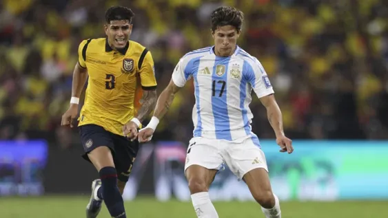 Argentina terminó con caída