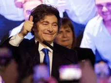 Javier Milei.-