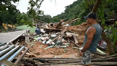 Ascienden a 48 los muertos por la tragedia climática en la costa atlántica de San Pablo