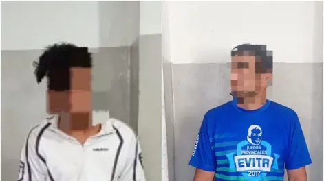 Los persiguió por la calle, tiraron la garrafa y se escondieron en una casa precaria: dos detenidos