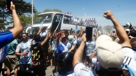 Todo el color del festejo de los campeones del mundo en Argentina