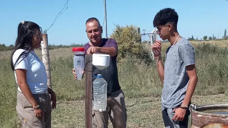 Nuevo pluviómetro para la Agrotécnica Sarmiento