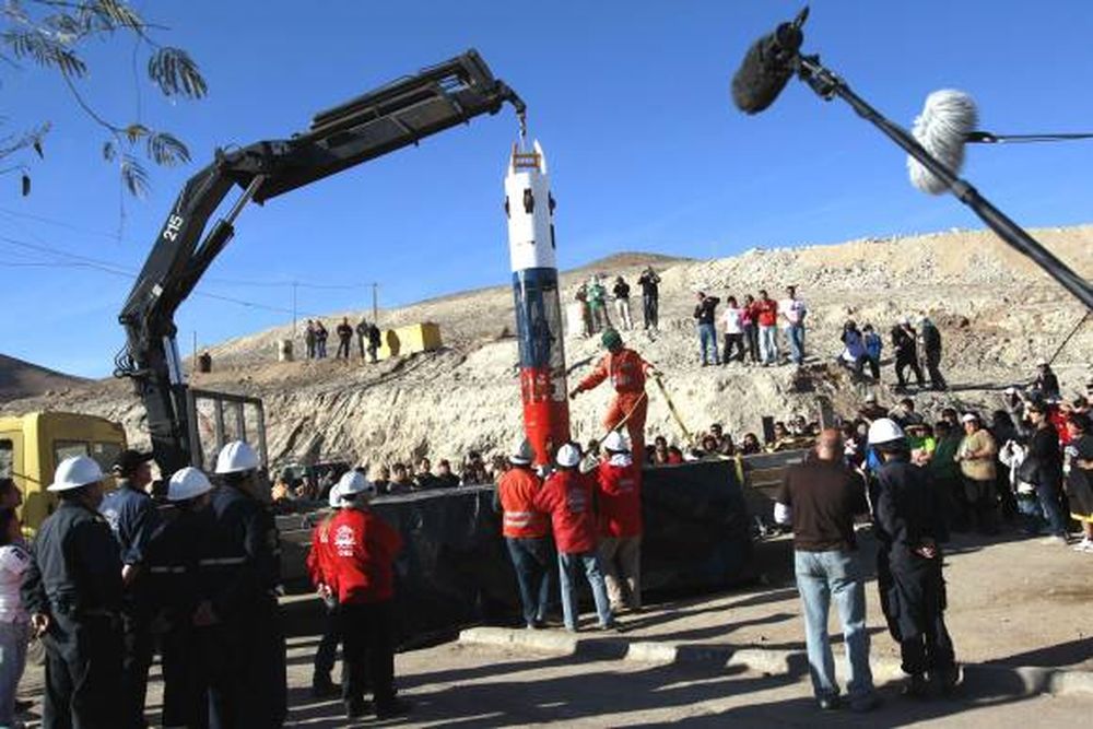 Inminente rescate de mineros