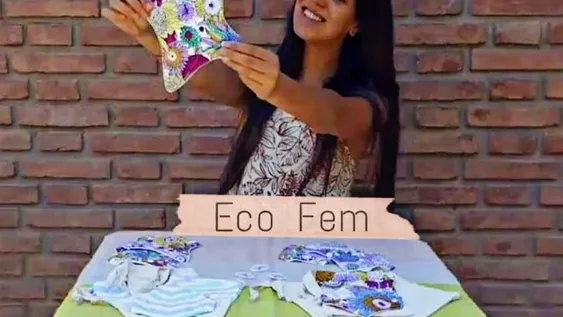 EcoFem, el emprendimiento que combina cuidado del medio ambiente con higiene femenina