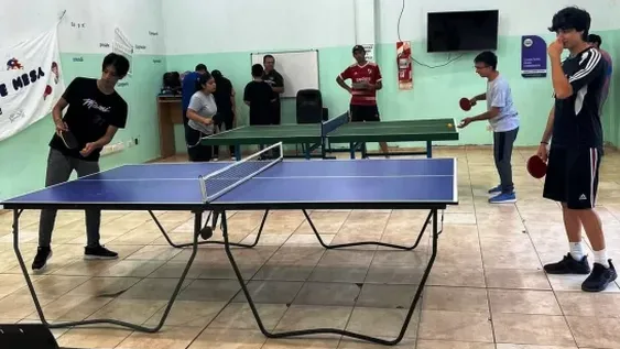 En el CIC de Médano de Oro hay algunas propuestas deportivas para chicos y jóvenes.