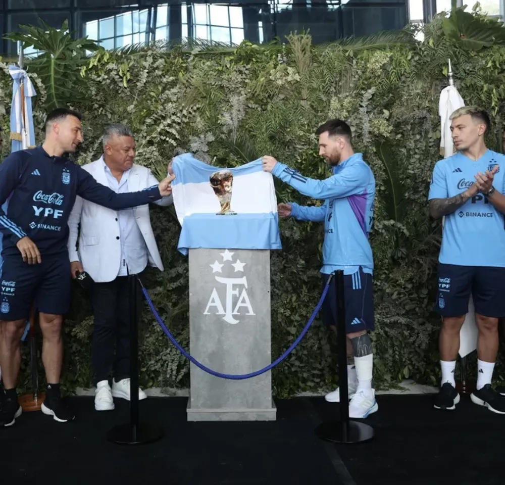 Messi se hizo inmortal en el predio