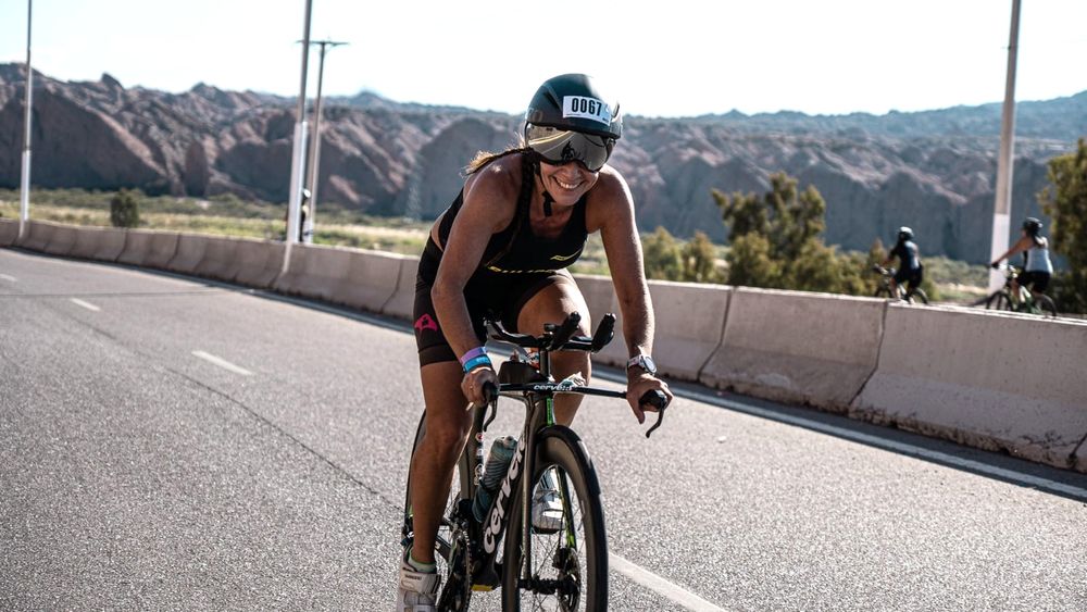 Objetivos. Gisela Suligoy preparó el Ironman en San Juan y logró meterse en el Mundial de Niza.