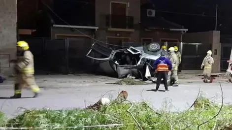 Murieron tres adolescentes en un accidente automovilístico