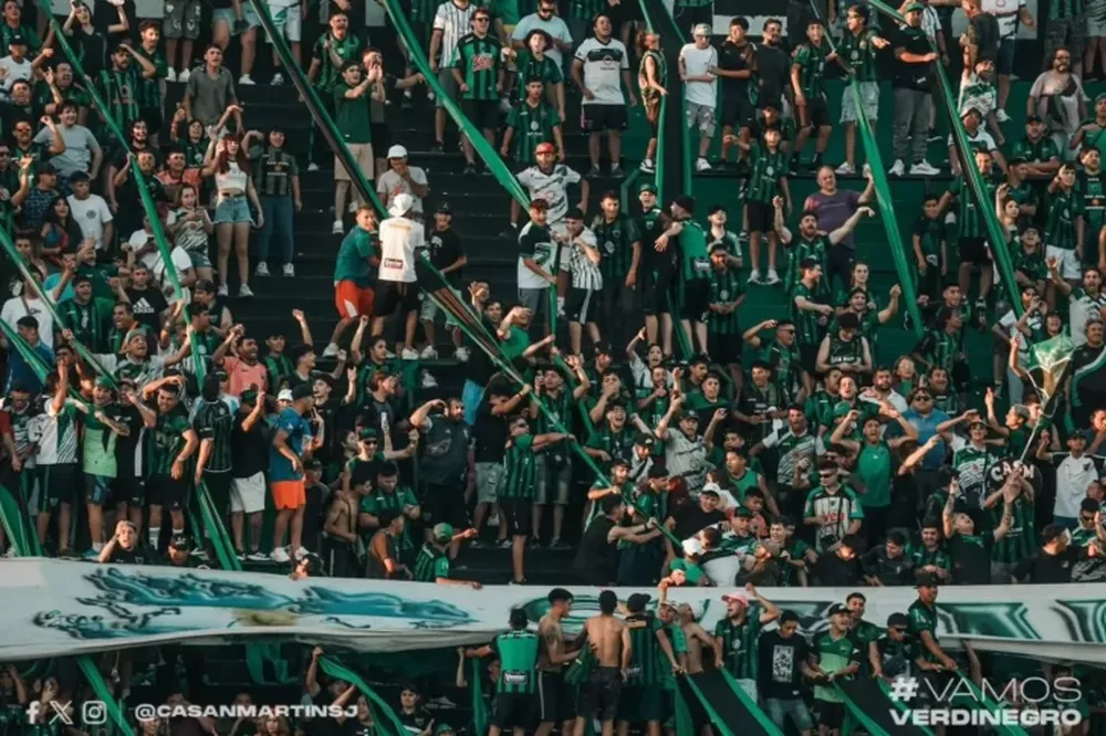 San Martín debutará en la Primera Nacional visitando a Chacarita Juniors en la Zona B