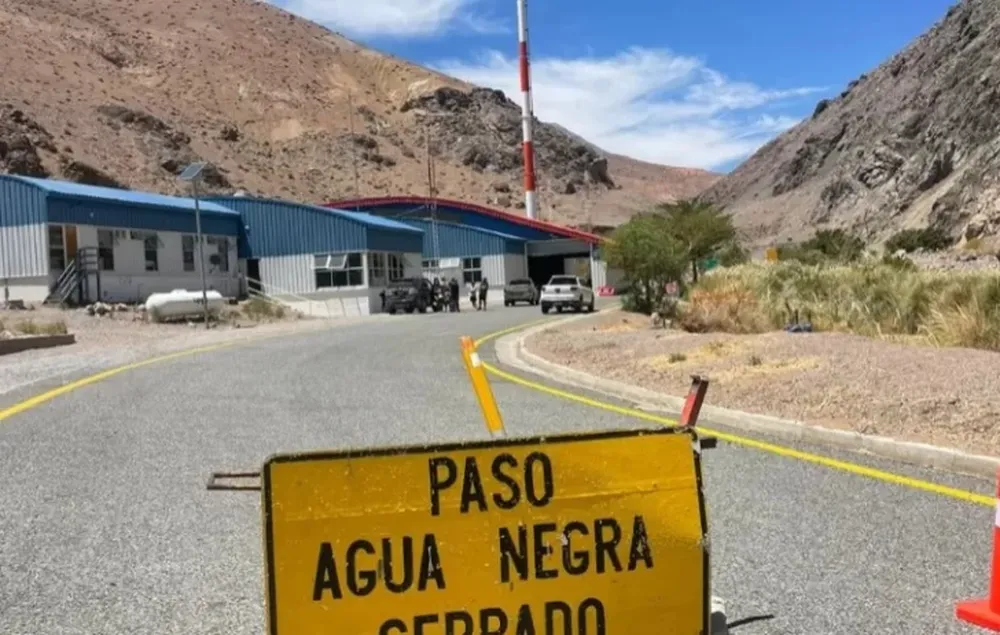 Informaron el estado del Paso de Agua Negra