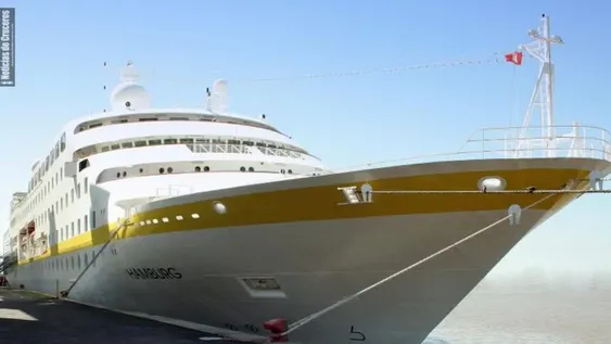 Coronavirus: se levantó el aislamiento sobre el crucero Hamburg