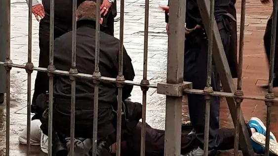 Detuvieron al hombre que ingresó a la explanada de Casa Rosada