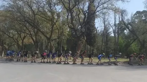 Patín carrera. Foto de archivo.-