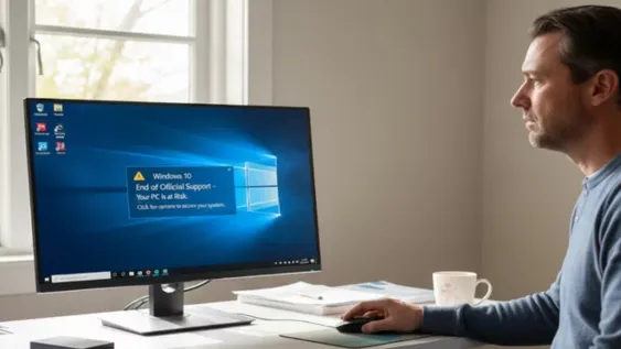 Atención: si todavía usás Windows 10, tu computadora está expuesta a hackeos