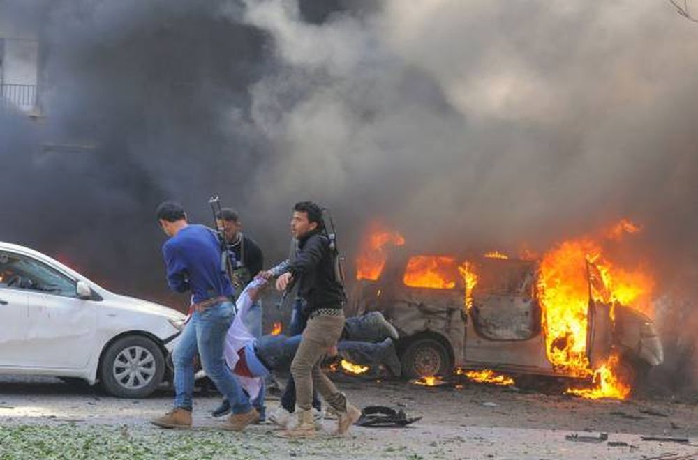 Más de 70 muertos en una  ola de atentados en Siria