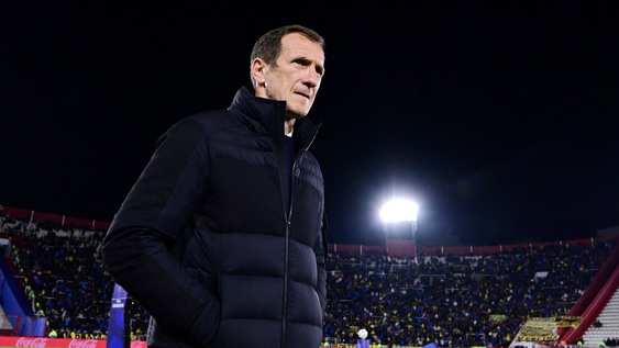Rodolfo Arruabarrena se mostró feliz por la actuación de Boca. REUTERS/Rodrigo Valle.