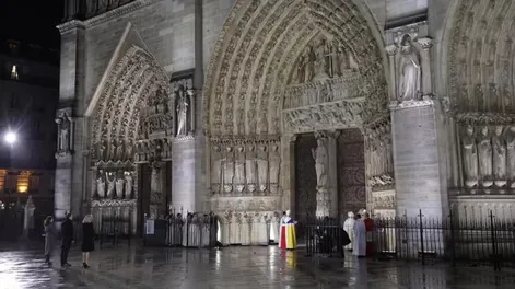 La catedral de Notre Dame reabrió sus puertas luego del devastador incendio en 2019